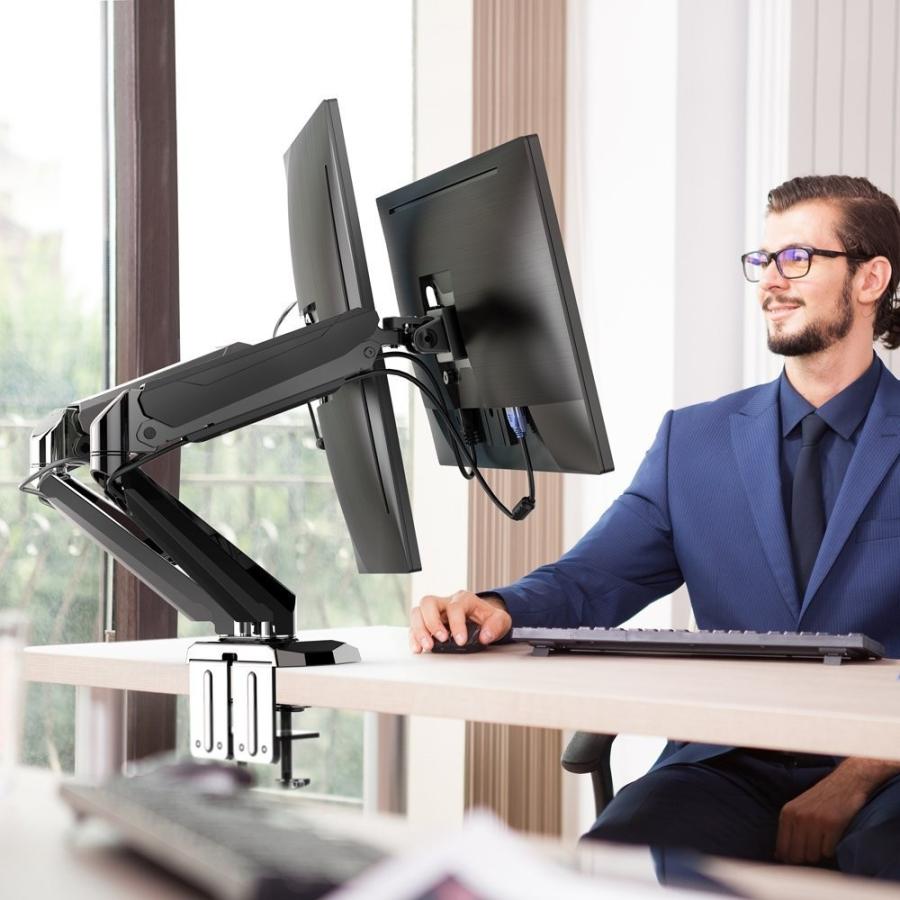 Pcモニターアーム 液晶ディスプレイアーム ガススプリング式 ガス圧式 15 27インチ対応 Usbポート付き Btss224 Bestek 送料無料 Btss224 Bestek 通販 Yahoo ショッピング