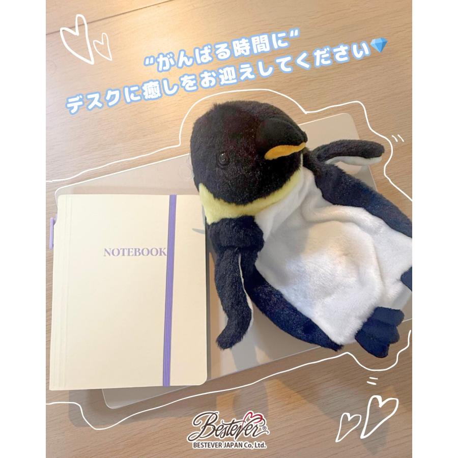 【BESTEVER】 ベストエバー ペンケース ペンポーチ ぬいぐるみ 【ワイルドアニマルペンケース】 ベイビー ペンギン |  | 03