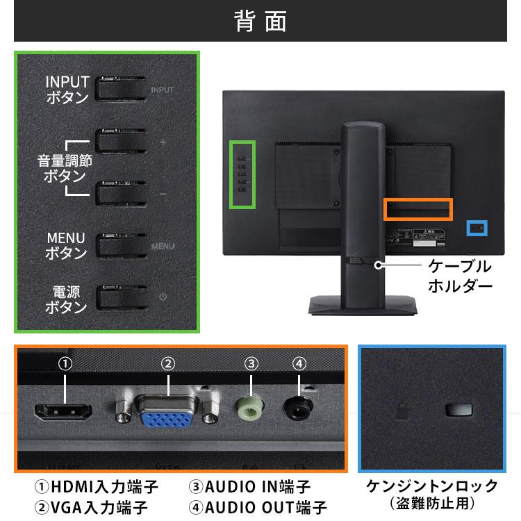 IRIS OHYAMA（アイリスオーヤマ） モニター 23.8インチ pcモニター