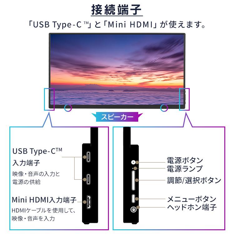 IRIS OHYAMA モバイルモニター pcモニター 15.6インチ IRIS OHYAMA モバイルモニター pcモニター 15.6インチ