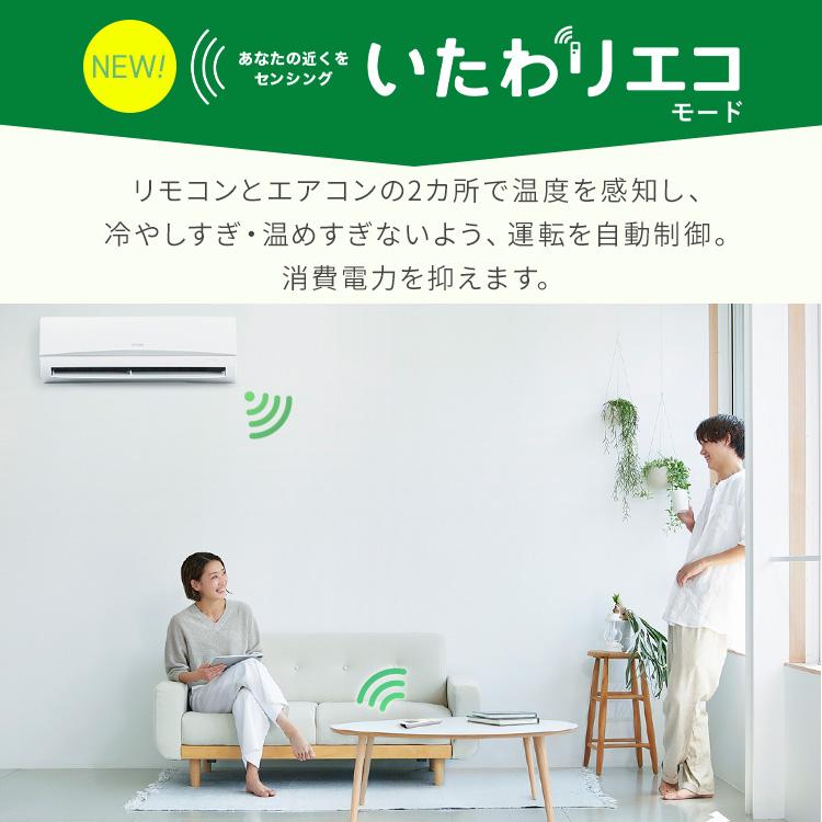 IRIS OHYAMA（アイリスオーヤマ） エアコン 14畳用 節電 電気代 省エネ 