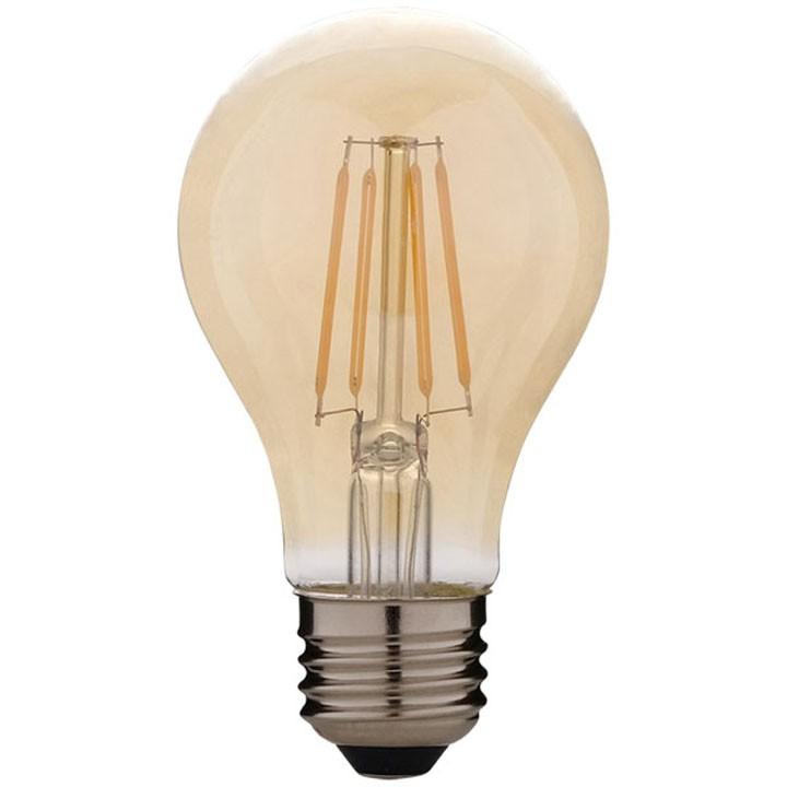 LED 電球 E26 おしゃれ フィラメン 10個セット レトロ 琥珀調ガラス製 キャンドル色 40W形 LDA4C-G-FK アイリスオーヤマの画像