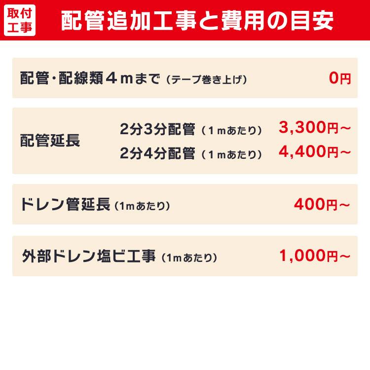 エアコン 6畳 工事費込 工事費込み 6畳用 アイリスオーヤマ 2.2kw 単相100V  家庭用エアコン ルームエアコン 工事込｜bestexcel｜20