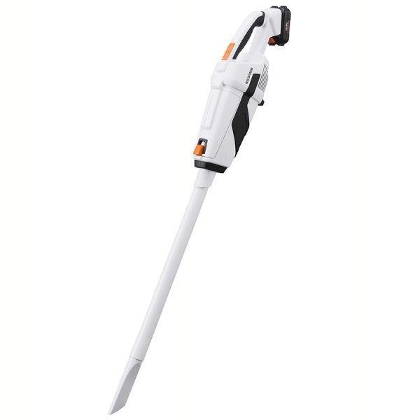 【バッテリー2個付き】アイリスオーヤマ　充電式掃除機　JCL-108-W unidy-y_1908297