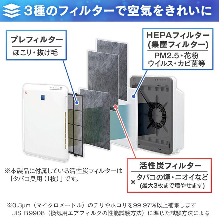 ＼花粉症対策／空気清浄機 ペット アイリスオーヤマ 花粉対策 14畳 空気清浄器 HEPAフィルター PM2.5 スピード清浄 空気清浄 切タイマー付 省エネ PMAC-100｜bestexcel｜05