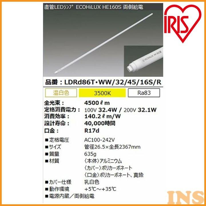 日本産 He160s Ecohilux Ledランプ 直管 おしゃれ ランプ 110形 アイリスオーヤマ 両側給電 3500k 4500lm Led電球 Led蛍光灯 Hqpt Com