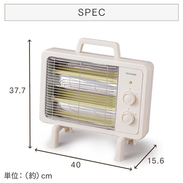 IRIS OHYAMA 【訳あり】電気ストーブ 800W ストーブ ヒーター 暖房器具