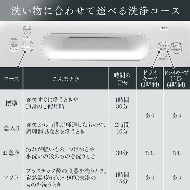 IRIS OHYAMA 食洗機 工事不要 食器乾燥機 食器洗い乾燥機 即納