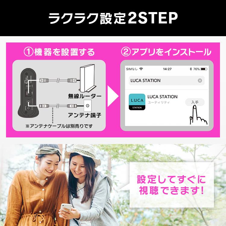 IRIS OHYAMA（アイリスオーヤマ） テレビチューナー ワイヤレステレビ