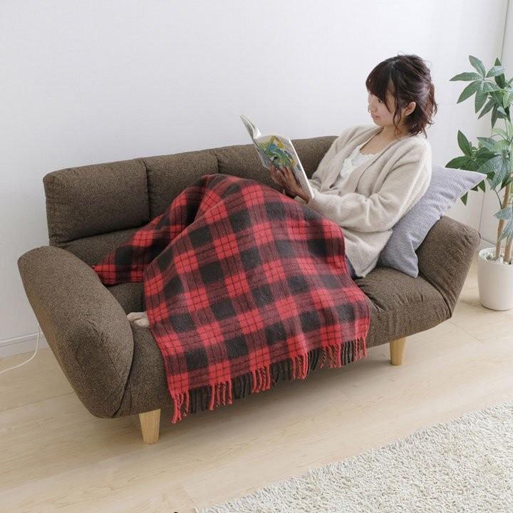 電気毛布 ひざ掛け 掛け敷き 敷き毛布 ブランケット かわいい おしゃれ チェック 省エネ ダニ対策 60cm 1cm Ebk 16 Zr 消費電力 アイリスオーヤマ ベストエクセル 通販 Yahoo ショッピング