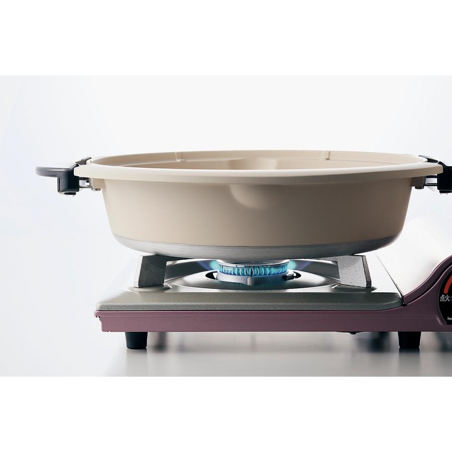 象印（ZOJIRUSHI） グリル鍋 土鍋風 卓上 卓上料理 家族 プレート3枚