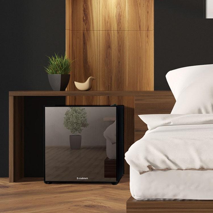 冷蔵庫 一人暮らし 小型 1ドア ミニ 新品 一人暮らし用 ミラーガラス おしゃれ l Wrh M1 ベストエクセル 通販 Yahoo ショッピング