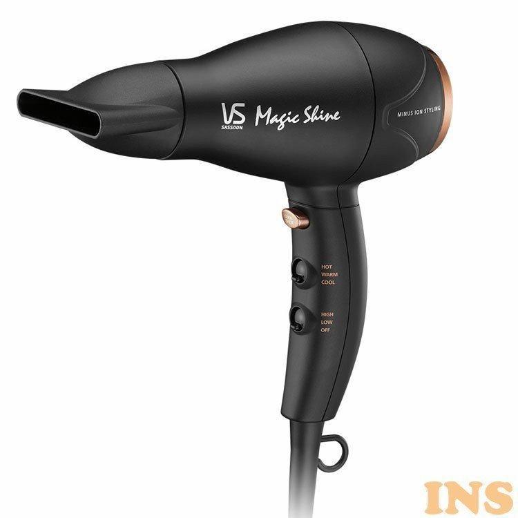ドライヤー マイナスイオン ヘアドライヤー ブラック VSD-1220/KJ 小泉 