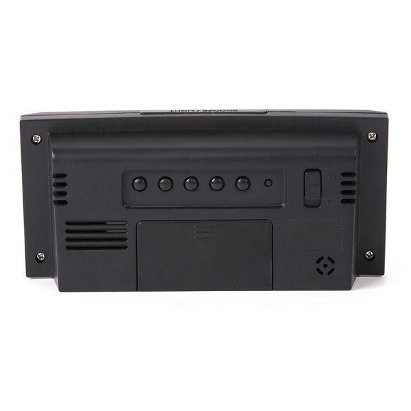 時計 目覚まし時計 電波 デジタル Mag T 743 Br Z D ブラウン ウッドライン 正規認証品 新規格 B