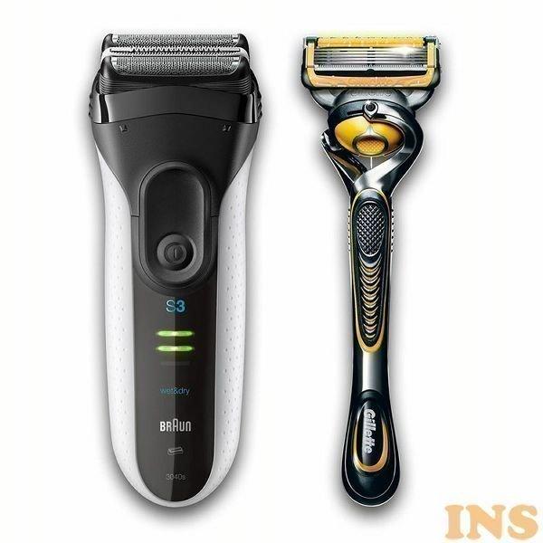ひげ剃り 髭剃り ブラウン シリーズ3 電気シェーバー シェーバー 男性用 メンズ ブラウンシェーバー3 Braun 3040s W P1 ベストエクセル 通販 Yahoo ショッピング