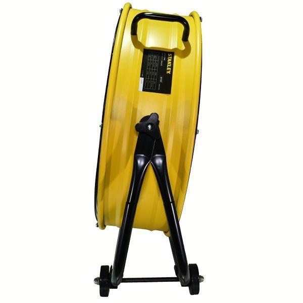 工業扇 アルミ羽根 60cmドラム式工業扇 ドラム式工業用扇風機 ブラック