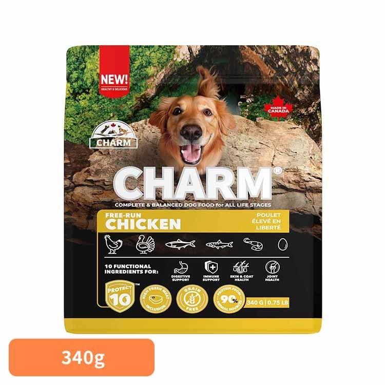 チャーム ドッグフード プレミアムフード グレインフリー 犬 ナチュラル アレルギー 小粒 無添加 肥満 CHARM フリーランチキンドッグフード 340g チャーム | 