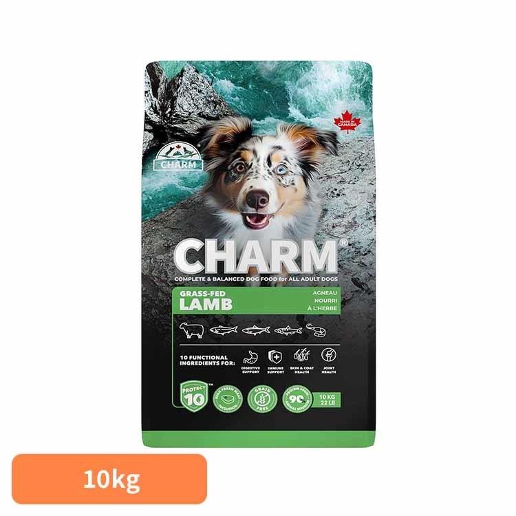 チャーム ドッグフード プレミアムフード グレインフリー 犬 ナチュラル アレルギー 小粒 無添加 肥満 CHARM グラスフェッドラムドッグフード 10kg | 