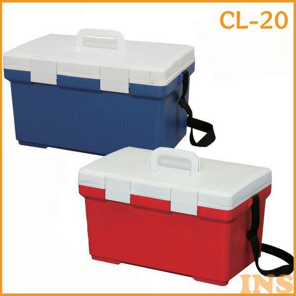 クーラーボックス 小型 20Lタイプ CL-20 レッド ブルー クーラーバッグ クーラー box 保冷バッグ トート 釣り 節電 アイリスオーヤマ | IRIS OHYAMA | 01