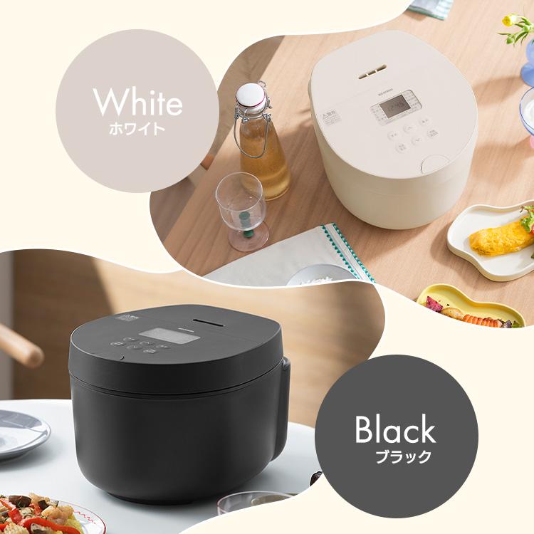 IRIS OHYAMA 炊飯器 5.5合 一人暮らし用 5合炊き IH アイリス