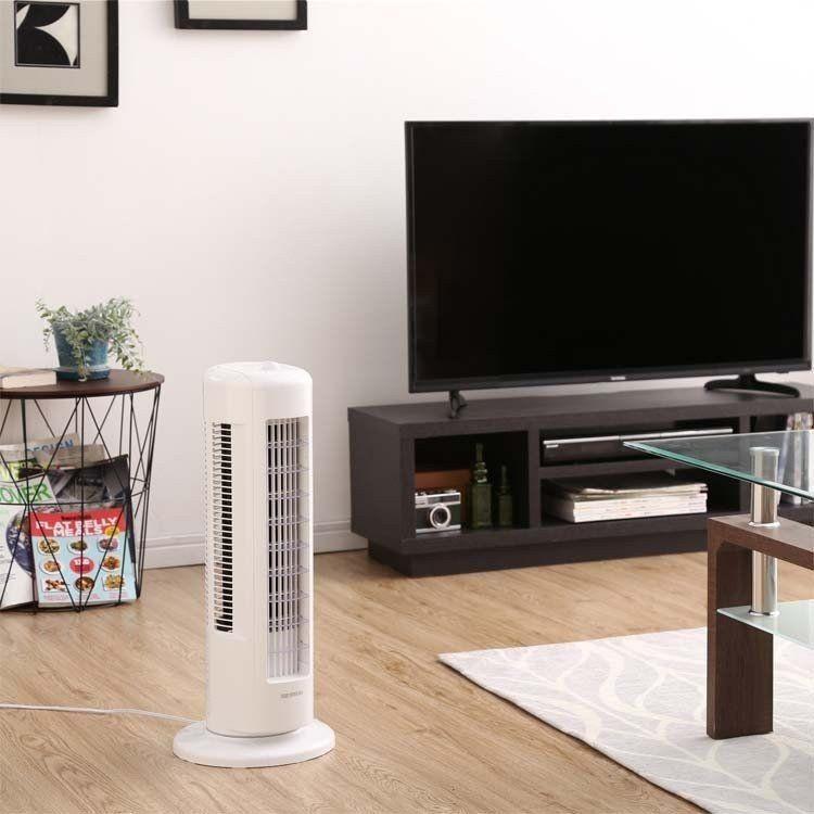 扇風機 縦型扇風機 静音 タワーファン 小型 リビング おしゃれ アイリスオーヤマ 安い 首振り 縦型 スリム 軽量 TWF-M6T | IRIS OHYAMA | 07