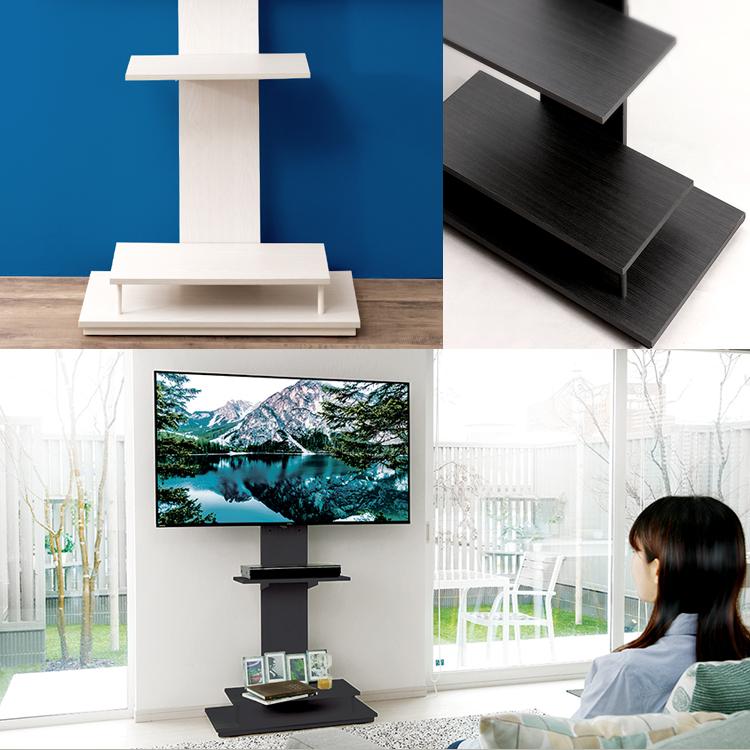 【美品&完成品】アイリスオーヤマ テレビスタンド UTS-W75 ホワイト Amazon｜【43-65型推奨】 アイリスオーヤマ テレビスタンド 液晶