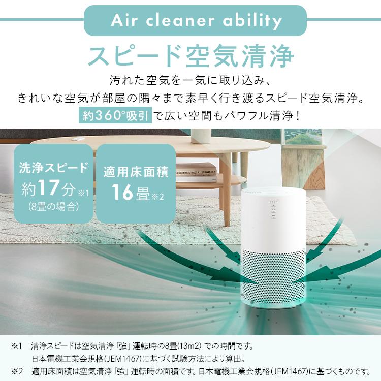 airnova 空気清浄機 小型 マクアケ cyairnova XP3000＋ 小型空気電池