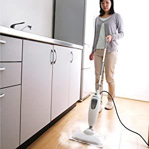 iRoom スチームクリーナー 100℃の高温スチーム CC-K003 フローリング