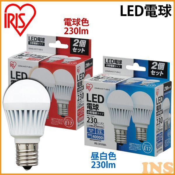 IRIS OHYAMA（アイリスオーヤマ） LED 電球小形 LDA4N-H-E17-V8・LDA4L