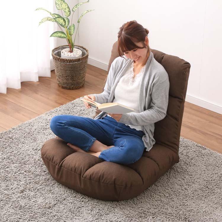 IRIS OHYAMA（アイリスオーヤマ） 座椅子 おしゃれ ソファー 一人掛け