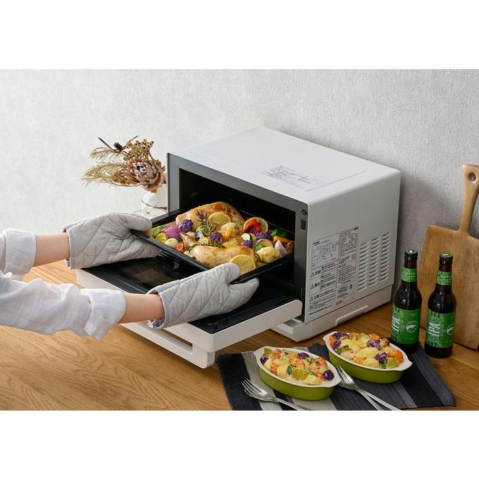 IRIS OHYAMA オーブンレンジ スチーム 18L カップ式 時短 時短ブースト