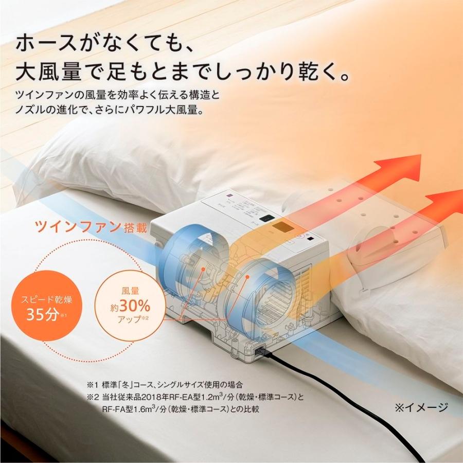 象印（ZOJIRUSHI） 布団乾燥機 スマートドライ RF-FA20 衣類乾燥 靴