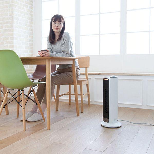 【超美品❗️激安❗️】コイズミ ホット＆クール ファンヒーターKHF-0818/Ｗ 超美品❗️激安❗️】コイズミ ホット＆クール ファンヒーター