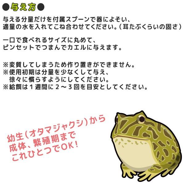 まごころかえるフード ケロパックン 80g ツノガエル用マッシュフード 0000 餌ランド 通販 Yahoo ショッピング