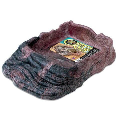 レプティランプボウル S RRB-9 ZOOMED(ズーメッド) 爬虫類 両生類 水飲み 水入れ カラー ランダム レオパ カエル トカゲ ヘビ カメ | 