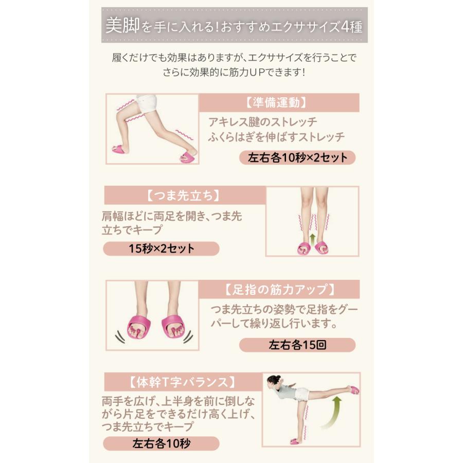 ダイエット スリッパ 足つぼ ツボ押し レディース 健康サンダル 痩せ