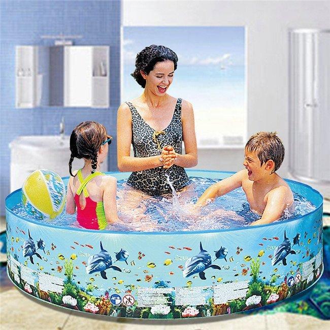 折り畳みプール 折りたたみ 水遊び プール 簡易プール 空気入れ不要 