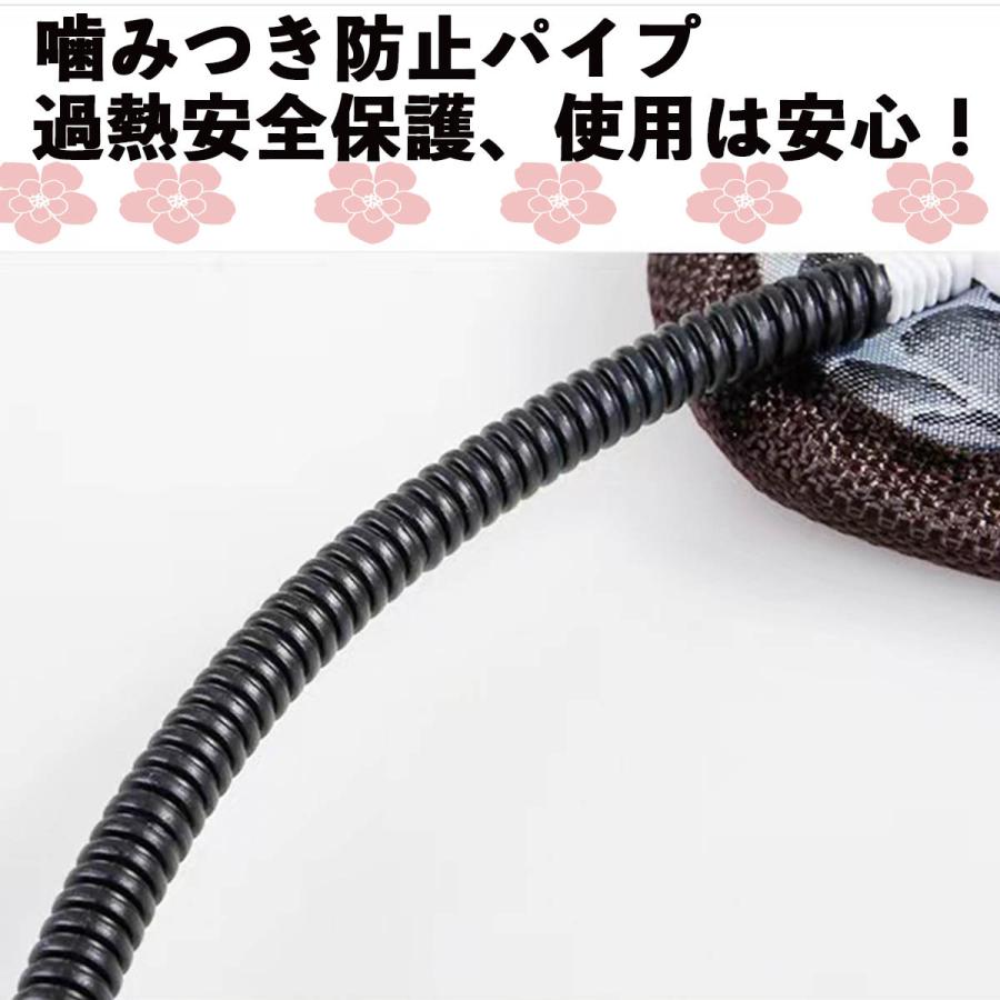 ペットマット 電気ヒーター クッション ヒーター ヒーターマット ペット用ホットカーペット暖房器具 加熱パッド 噛み付く防止 床 犬 猫 防水ブランケット 高質で安価 防水ブランケット