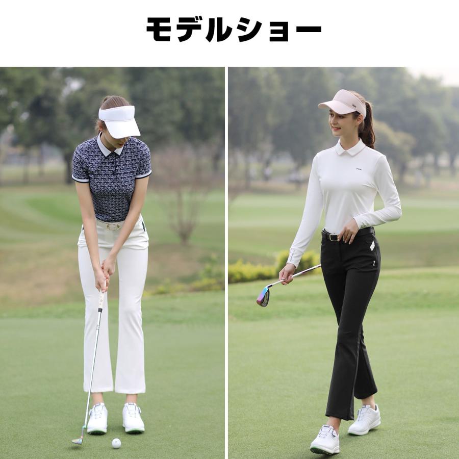 【お値打ち‼︎】レディースゴルフウェア14点セット Mサイズ相当 ゴルフパンツ レディース 通気 速乾 ゴルフウェア シンプル ロング