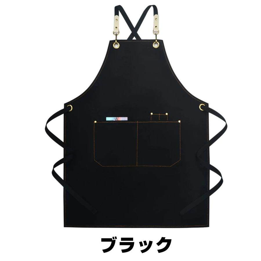 オーダーエプロン 前掛け 撥水 プリント入りエプロン 胸当てエプロン