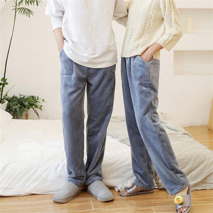 おすすめネット 下着 靴下 部屋着 ベロア ルームウェア パジャマ パンツ単品 レディース メンズ ベロア ルームウェア パジャマ ロングパンツ単品 レディース メンズ 部屋着 寝間着 秋 冬 寝巻き 快適 大きいサイズ 暖かい ベア カップル 柔らかい 無地 適用 Www