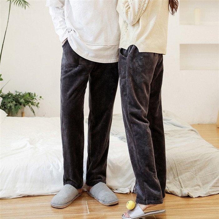 おすすめネット 下着 靴下 部屋着 ベロア ルームウェア パジャマ パンツ単品 レディース メンズ ベロア ルームウェア パジャマ ロングパンツ単品 レディース メンズ 部屋着 寝間着 秋 冬 寝巻き 快適 大きいサイズ 暖かい ベア カップル 柔らかい 無地 適用 Www