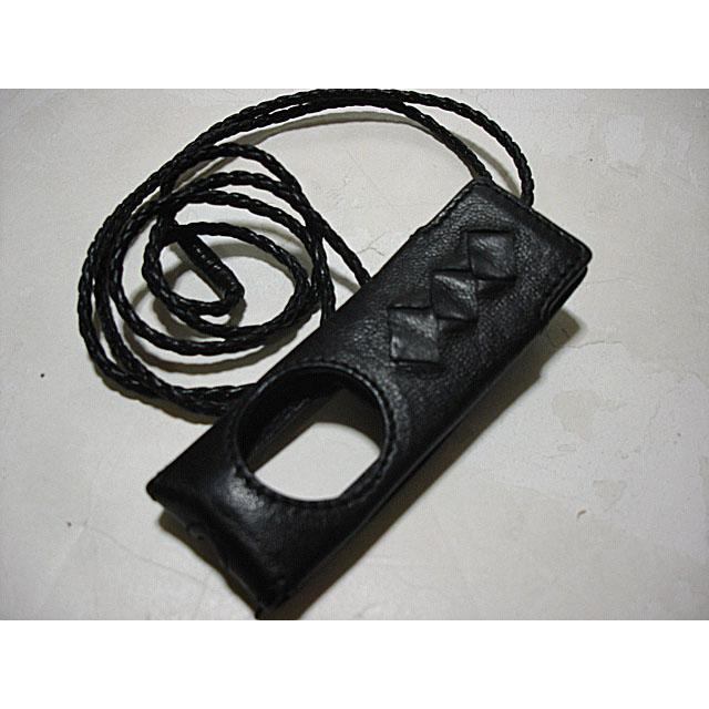 保存袋付き】ボッテガ ネックストラップ イントレチャート ブラック