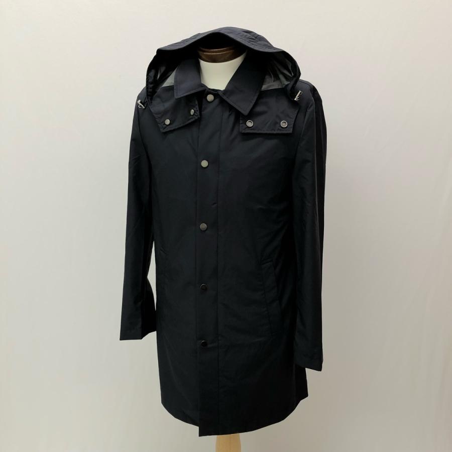 Moncler モンクレール 未使用品 ナイロンコート 国内正規品 18春夏 Bergerie 0 その他ジャケット Giacca フード付き ナイロン コート サイズ ダークネイビー系 メンズ 0 ヤフーショップ ベストライフ 通販ショップ