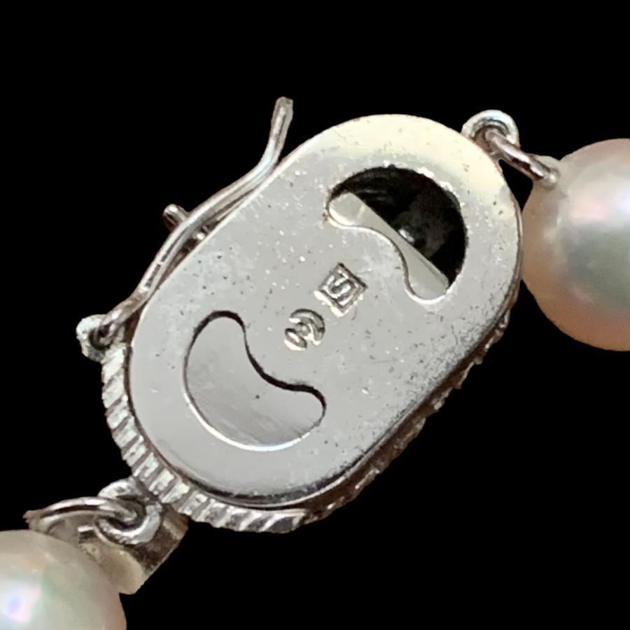 田崎真珠 TASAKI パールネックレス イヤリング 2点セット Silver 田崎真珠 TASAKI パールネックレス イヤリング 2点セット Silver