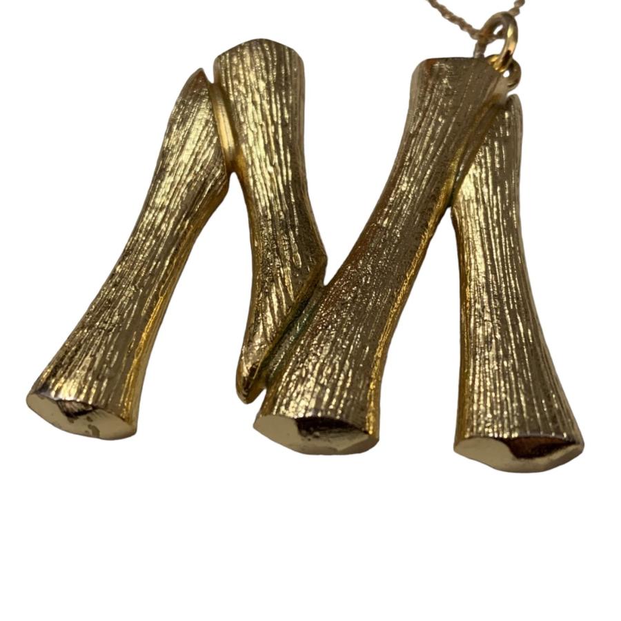 CELINE セリーヌ イニシャル ネックレス M K14ネックレス CELINE セリーヌ イニシャル ネックレス M K14ネックレス
