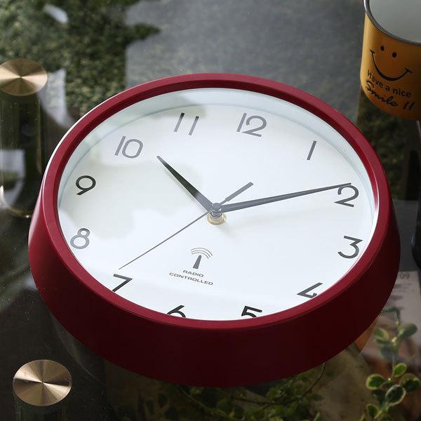 壁掛け時計 おしゃれ 時計 電波 壁掛け 電波時計 オシャレ 北欧 木目