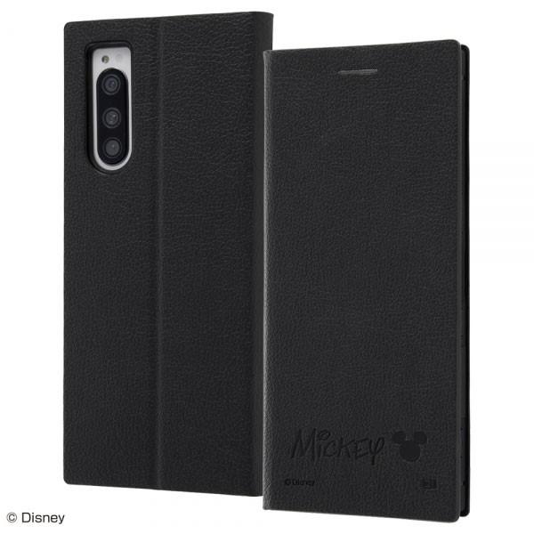 Disney Xperia5 ケース ディズニー キャラクター 耐衝撃 手帳