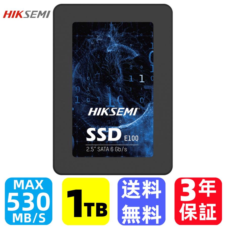 HIKSEMI HIKSEMI 1TB 内蔵SSD 2.5インチ 7mm SATA3 6Gb/s 3D NAND PS4