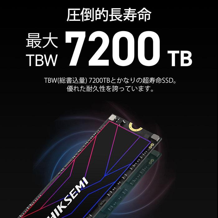 HIKSEMI HIKSEMI 4TB NVMe SSD PCIe Gen4×4 R:7,450MB/s W:6,500MB/s